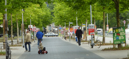 Wahlstra&szlig;e in Hannover
